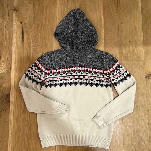 Boys ON Hooded Holiday Sweater - Picture 1 of 3